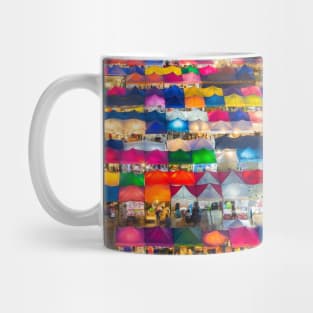 Shopping in a row Mug